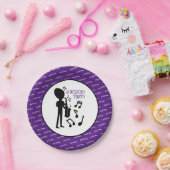 Alien Musician, Geburtstag Pappteller (Party)