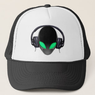 Alien-Musik-Liebhaber DJ - glatter Wal Truckerkappe