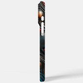 Alien Muster enthüllt kosmische Geheimnisse Case-Mate iPhone Hülle (Rückseite / Links)