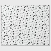 Alien-Muster Geschenkpapier (Flach)