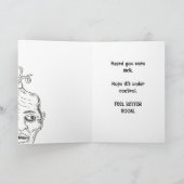 Alien Mutant Virus erhält gute Karte (Innenseite)