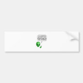 Alien Muttertag Autoaufkleber (Vorne)