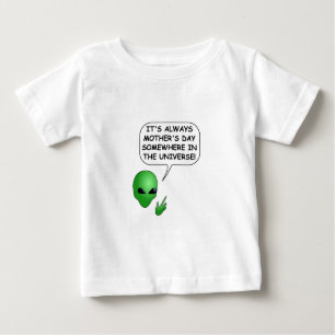 Alien Muttertag Baby T-shirt