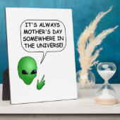 Alien Muttertag Fotoplatte (Seite)