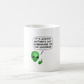 Alien Muttertag Kaffeetasse (Mittel)