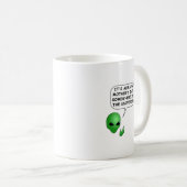 Alien Muttertag Kaffeetasse (VorderseiteRechts)