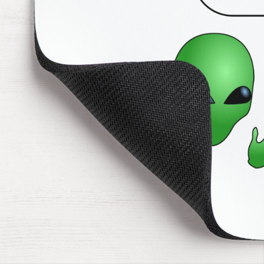 Alien Muttertag Mousepad (Ecke)