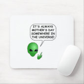 Alien Muttertag Mousepad (Mit Mouse)
