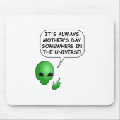 Alien Muttertag Mousepad (Vorne)