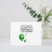 Alien Muttertag Postkarte (Stehend Vorderseite)