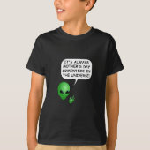 Alien Muttertag T-Shirt (Vorderseite)