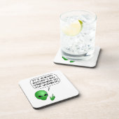 Alien Muttertag Untersetzer (Rechte Seite)