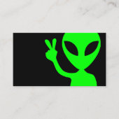 Alien Nah Visitenkarte (Vorderseite)