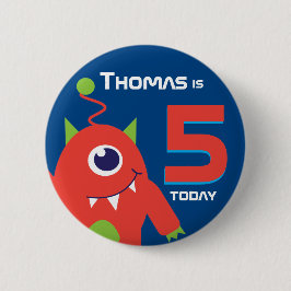 Alien Name Alter Taste Abzeichen Button