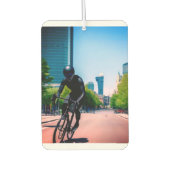 Alien nature earth digital art poster autolufterfrischer (Vorderseite)