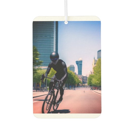 Alien nature earth digital art poster autolufterfrischer (Vorderseite)