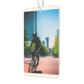 Alien nature earth digital art poster autolufterfrischer (Links)