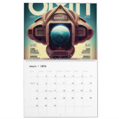 Alien-Navigator-Kalender 2024 Kalender (Mär 2026)