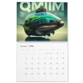 Alien-Navigator-Kalender 2024 Kalender (Jan 2026)