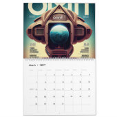 Alien-Navigator-Kalender 2024 Kalender (Mär 2027)