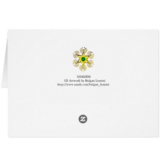 ALIEN NEREIDE/NYMPH OF WASSER,PINK SAASHELL (Rückseite Horizontal)