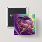 ALIEN NEREIDE/NYMPH OF WASSER,PINK SAASHELL BUTTON (Vorne & Hinten)