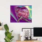 ALIEN NEREIDE, NYMPH OF WASSER, PINK SAASHELL Sci- Poster (Heimbüro)