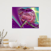 ALIEN NEREIDE, NYMPH OF WASSER, PINK SAASHELL Sci- Poster (Küche)