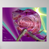 ALIEN NEREIDE, NYMPH OF WASSER, PINK SAASHELL Sci- Poster (Vorne)