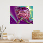 ALIEN NEREIDE, NYMPH OF WASSER, PINK SAASHELL Sci- Poster (Küche)