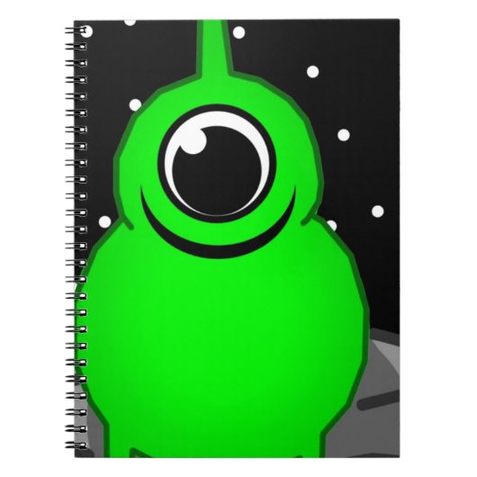 Alien Notizblock (Vorderseite)