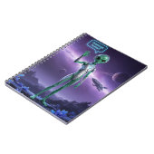 Alien Notizblock (Linke Seite)