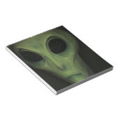 Alien Notizblock (angewinkelt)
