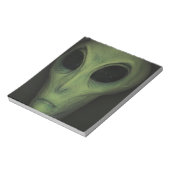 Alien Notizblock (Rotiert)