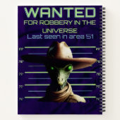 Alien. Notizblock (Rückseite)