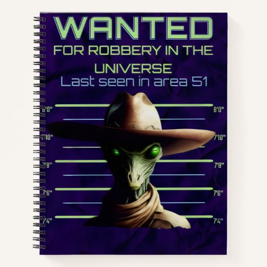 Alien. Notizblock (Vorderseite)