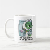 Alien Nurse Kaffeetasse (Links)