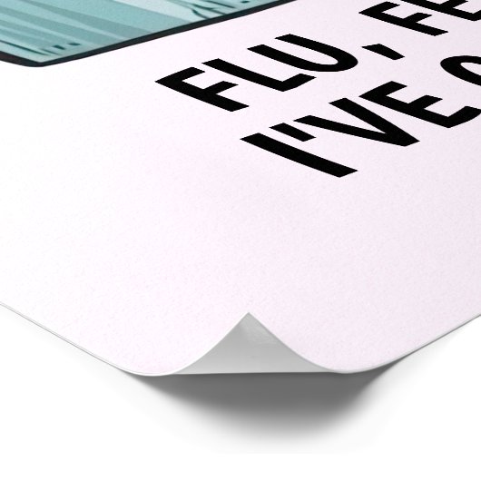 Alien Nurse Poster (Ecke)