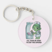 Alien Nurse Schlüsselanhänger (Vorderseite)