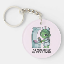 Alien Nurse Schlüsselanhänger