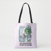 Alien Nurse Tasche (Vorderseite)