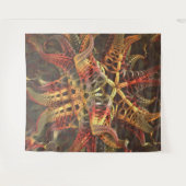 Alien Octopus Tapestry Wandteppich (Vorderseite (Horizontal))