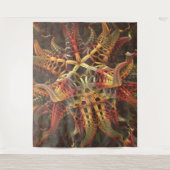 Alien Octopus Tapestry Wandteppich (Vorderseite)