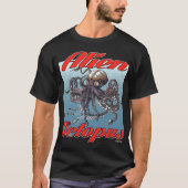 Alien Oktopus klassisches T T-Shirt (Vorderseite)