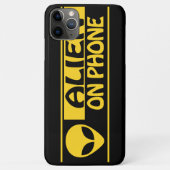 ALIEN ON PHONE Blackberry Bold Case-Mate iPhone Hülle (Rückseite)