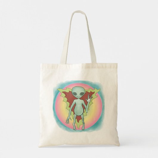 Alien One Tote Bag Tragetasche (Rückseite)