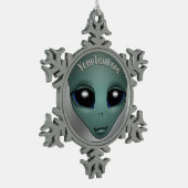 Alien Ornament Extraterrestrische Weihnachtsdekora (Links)