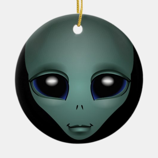 Alien Ornament Niedlich Alien Dekoration Personali (Vorne)
