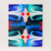 Alien-Ozean-Event-Kunst Puzzle (Vertikal)