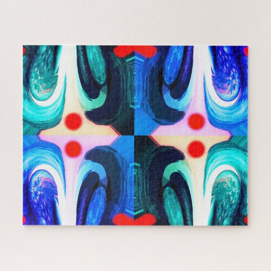 Alien-Ozean-Event-Kunst Puzzle (Horizontal)